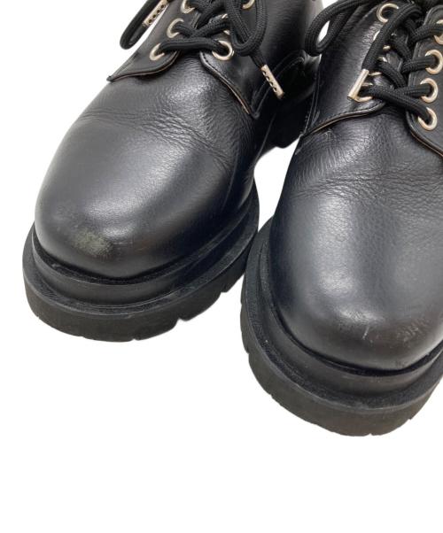 SIMPLY COMPLICATED（シンプリーコンプリケイティド）SIMPLY COMPLICATED (シンプリーコンプリケイティド) ダービーレザーシューズ/Derby leather shoes ブラック サイズ:不明　の古着・服飾アイテム