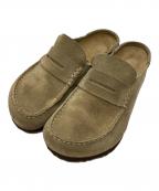 BIRKENSTOCKビルケンシュトック）の古着「スエードサンダル/Suede sandals」｜ベージュ