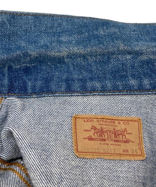 LEVI'S（リーバイス）LEVI'S (リーバイス) USA製80〜90’S4thデニムジャケット インディゴ サイズ:36の古着・服飾アイテム