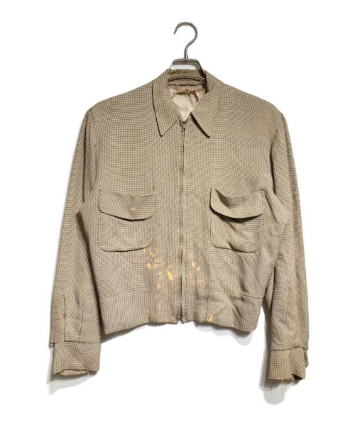 KIRK'S（カークス）KIRK'S (カークス) 50’S ギャバジンジャケット/1950s Gabardine Jacket ブラウン サイズ:FREEの古着・服飾アイテム