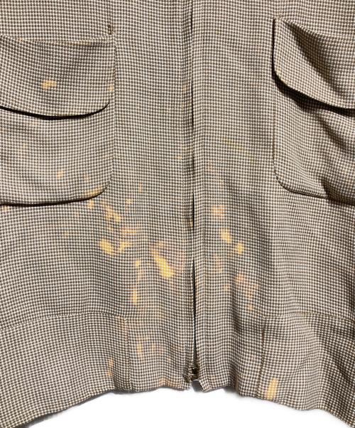 KIRK'S（カークス）KIRK'S (カークス) 50’S ギャバジンジャケット/1950s Gabardine Jacket ブラウン サイズ:FREEの古着・服飾アイテム