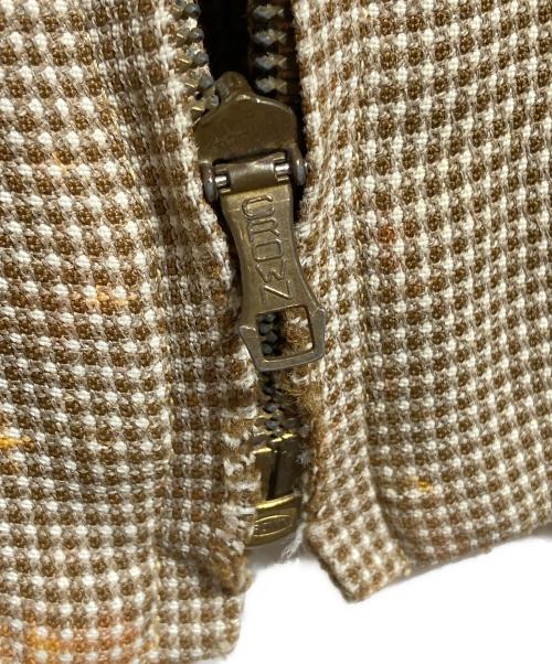 KIRK'S（カークス）KIRK'S (カークス) 50’S ギャバジンジャケット/1950s Gabardine Jacket ブラウン サイズ:FREEの古着・服飾アイテム