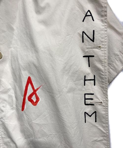 ANTHEM A（アンセム エー）ANTHEM A (アンセム エー) 手書き風ロゴダブルジャケット アイボリー サイズ:FREEの古着・服飾アイテム