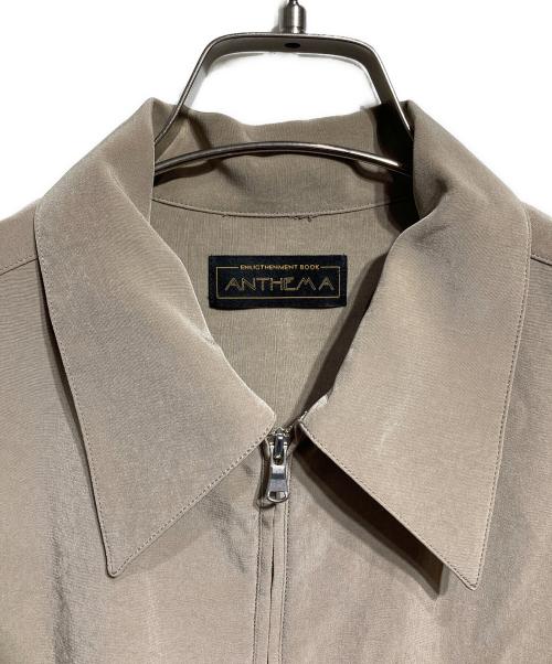 ANTHEM A（アンセム エー）ANTHEM A (アンセム エー) POWDERY VISCOSE WESTERN PULL OVER SHIRTS ベージュの古着・服飾アイテム