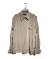 ANTHEM A（アンセム エー）の古着「POWDERY VISCOSE WESTERN PULL OVER SHIRTS」｜ベージュ
