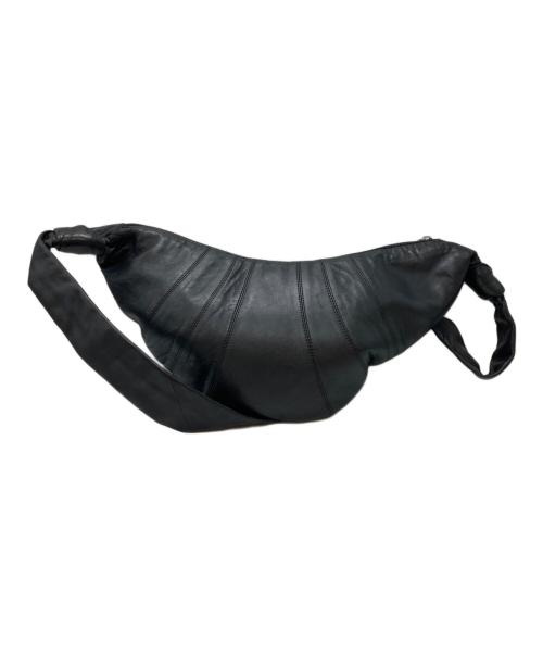 LEMAIRE（ルメール）LEMAIRE (ルメール) Medium Croissant Bag/ミディアム・クロワッサン・バッグ ブラックの古着・服飾アイテム