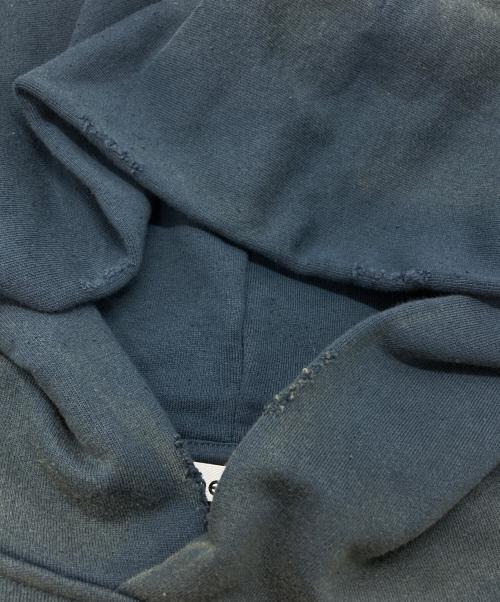 Acne studios（アクネ ストゥディオズ）Acne studios (アクネ ストゥディオズ) ロゴフーディセーター ネイビー サイズ:Ｌの古着・服飾アイテム