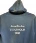 中古・古着 Acne studios (アクネ ストゥディオズ) ロゴフーディセーター ネイビー サイズ:Ｌ：30000円