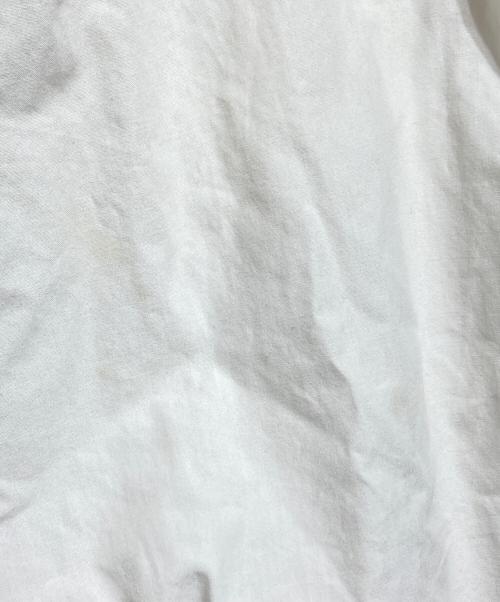 Acne studios（アクネ ストゥディオズ）Acne studios (アクネ ストゥディオズ) ウォッシュ加工ロゴジッパージャケット/Washed-finish logo zip-up jacket アイボリー サイズ:48の古着・服飾アイテム