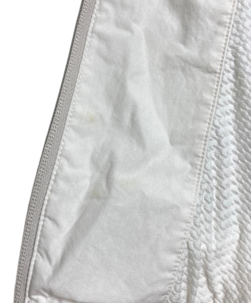 Acne studios（アクネ ストゥディオズ）Acne studios (アクネ ストゥディオズ) ウォッシュ加工ロゴジッパージャケット/Washed-finish logo zip-up jacket アイボリー サイズ:48の古着・服飾アイテム