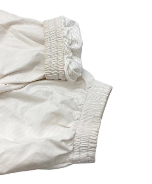 Acne studios（アクネ ストゥディオズ）Acne studios (アクネ ストゥディオズ) ウォッシュ加工ロゴジッパージャケット/Washed-finish logo zip-up jacket アイボリー サイズ:48の古着・服飾アイテム