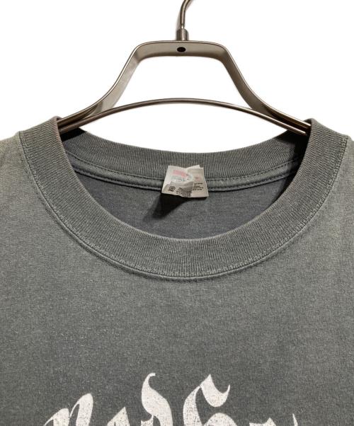 RED HOT CHILIPEPPERS（レッド ホット チリ ペッパーズ）RED HOT CHILIPEPPERS (レッド ホット チリ ペッパーズ) 00'S OLD ENGLISH LOGO Tee/レッドホットチリペッパーズ グレー サイズ:Mの古着・服飾アイテム