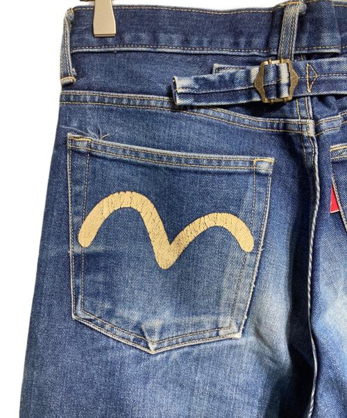 EVISU（エヴィス）EVISU (エヴィス) 90's シンチバックデニムパンツ インディゴ サイズ:30の古着・服飾アイテム