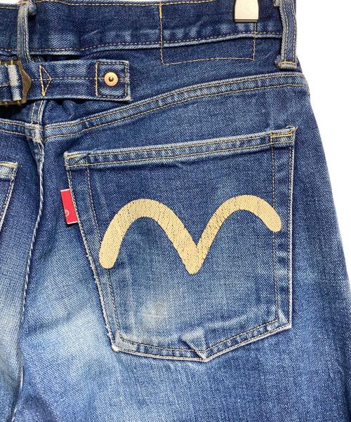EVISU（エヴィス）EVISU (エヴィス) 90's シンチバックデニムパンツ インディゴ サイズ:30の古着・服飾アイテム