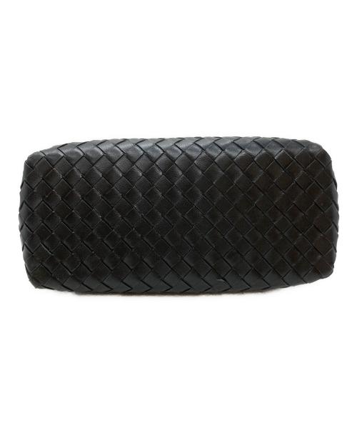 elleme（エレメ）elleme (エレメ) Trousse Woven Leather レザーメッシュ ショルダーバッグ ブラックの古着・服飾アイテム