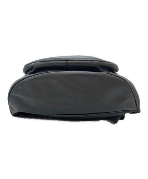 Maison Margiela（メゾンマルジェラ）Maison Margiela (メゾンマルジェラ) H&M (エイチアンドエム) レザーウエストバッグ/Leather waist bag ブラックの古着・服飾アイテム