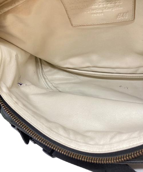 Maison Margiela（メゾンマルジェラ）Maison Margiela (メゾンマルジェラ) H&M (エイチアンドエム) レザーウエストバッグ/Leather waist bag ブラックの古着・服飾アイテム