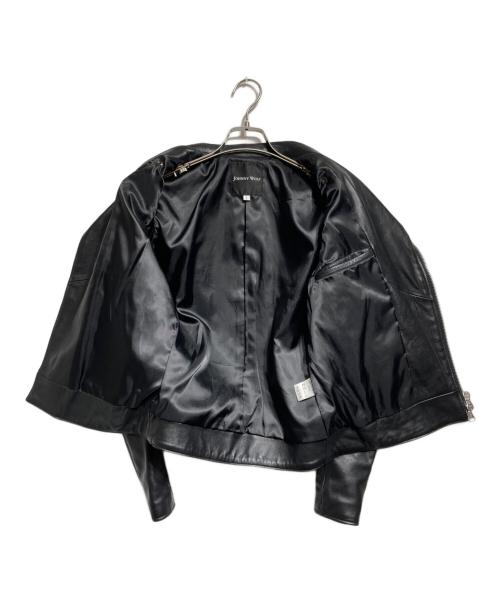 JOHNNY WOLF（ジョニーウルフ）JOHNNY WOLF (ジョニーウルフ) ラムレザージャケット/Lamb Leather Jacket ブラック サイズ:1の古着・服飾アイテム