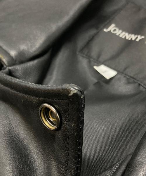 JOHNNY WOLF（ジョニーウルフ）JOHNNY WOLF (ジョニーウルフ) ラムレザージャケット/Lamb Leather Jacket ブラック サイズ:1の古着・服飾アイテム