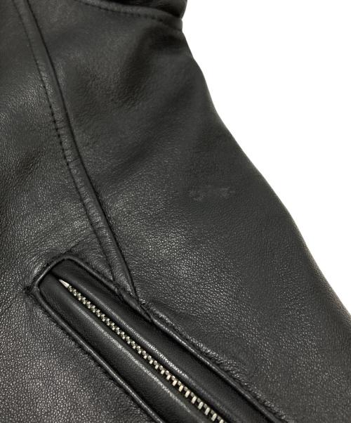 JOHNNY WOLF（ジョニーウルフ）JOHNNY WOLF (ジョニーウルフ) ラムレザージャケット/Lamb Leather Jacket ブラック サイズ:1の古着・服飾アイテム