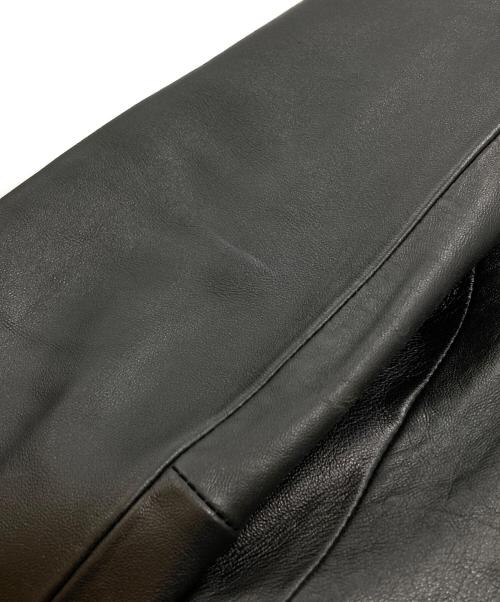 JOHNNY WOLF（ジョニーウルフ）JOHNNY WOLF (ジョニーウルフ) ラムレザージャケット/Lamb Leather Jacket ブラック サイズ:1の古着・服飾アイテム