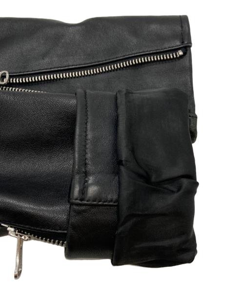JOHNNY WOLF（ジョニーウルフ）JOHNNY WOLF (ジョニーウルフ) ラムレザージャケット/Lamb Leather Jacket ブラック サイズ:1の古着・服飾アイテム
