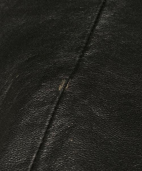 JOHNNY WOLF（ジョニーウルフ）JOHNNY WOLF (ジョニーウルフ) ラムレザージャケット/Lamb Leather Jacket ブラック サイズ:1の古着・服飾アイテム