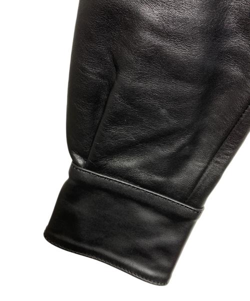 INDIAN MOTORCYCLE（インディアンモーターサイクル）INDIAN MOTORCYCLE (インディアンモーターサイクル) レザーウエスタンシャツジャケット/Leather Western Shirt Jacket ブラック サイズ:Sの古着・服飾アイテム
