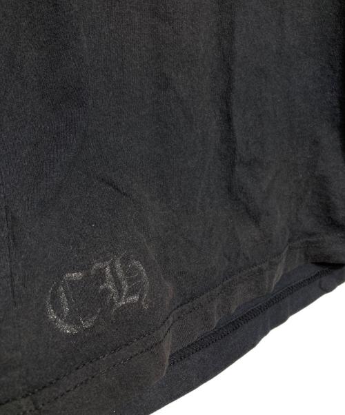 CHROME HEARTS（クロムハーツ）CHROME HEARTS (クロムハーツ) バックプリント総ロゴTシャツ/Logo Tee ブラック サイズ:Mの古着・服飾アイテム