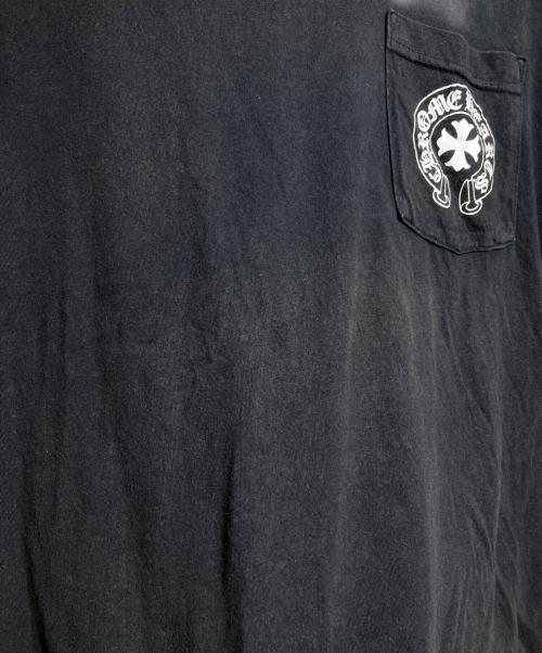 CHROME HEARTS（クロムハーツ）CHROME HEARTS (クロムハーツ) バックプリント総ロゴTシャツ/Logo Tee ブラック サイズ:Mの古着・服飾アイテム