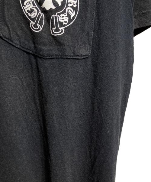 CHROME HEARTS（クロムハーツ）CHROME HEARTS (クロムハーツ) バックプリント総ロゴTシャツ/Logo Tee ブラック サイズ:Mの古着・服飾アイテム