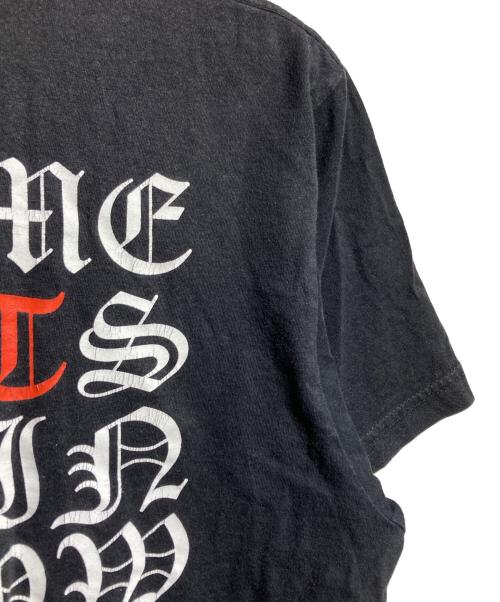 CHROME HEARTS（クロムハーツ）CHROME HEARTS (クロムハーツ) バックプリント総ロゴTシャツ/Logo Tee ブラック サイズ:Mの古着・服飾アイテム