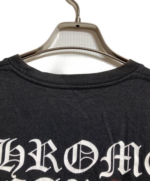 CHROME HEARTS（クロムハーツ）CHROME HEARTS (クロムハーツ) バックプリント総ロゴTシャツ/Logo Tee ブラック サイズ:Mの古着・服飾アイテム