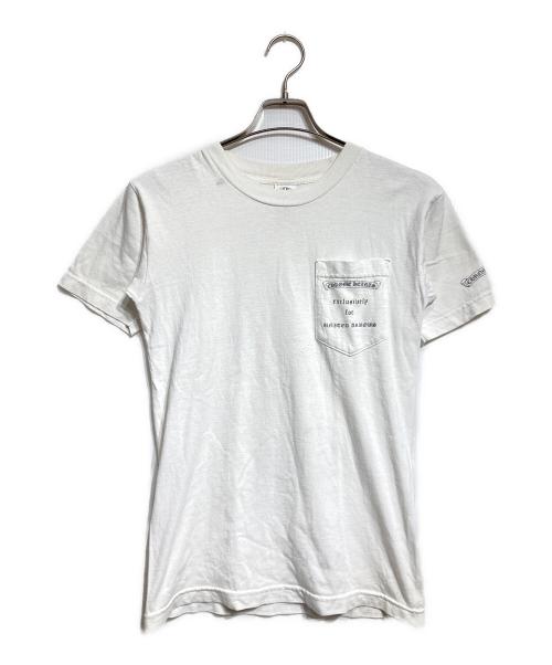 CHROME HEARTS（クロムハーツ）CHROME HEARTS (クロムハーツ) BACK DAGGER TEE/バックダガーTシャツ ホワイト サイズ:Sの古着・服飾アイテム