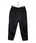 BLACK COMME des GARCONS（ブラックコムデギャルソン）の古着「ウールニータックパンツ/ Wool Knee-Tuck Pants」｜ブラック