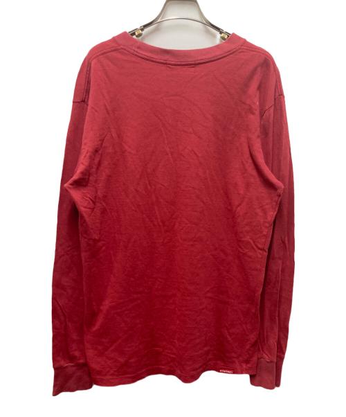 Hysteric Glamour（ヒステリックグラマー）Hysteric Glamour (ヒステリックグラマー) 90s長袖カットソー レッド サイズ:FREEの古着・服飾アイテム