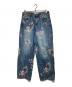 Desigual（デシグアル）の古着「桜フルイドデニムパンツ/Sakura Fluid Denim Pants」｜インディゴ