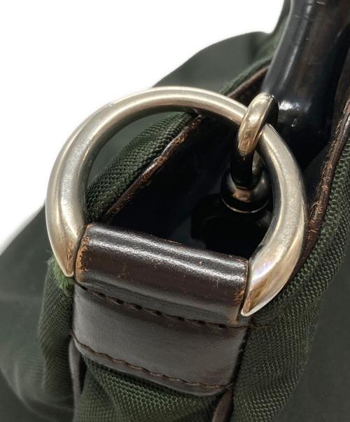 GUCCI（グッチ）GUCCI (グッチ) バンブー ハンドバッグ グリーンの古着・服飾アイテム