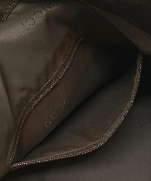 GUCCI（グッチ）GUCCI (グッチ) バンブー ハンドバッグ グリーンの古着・服飾アイテム
