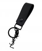 Saint Laurent Parisサンローランパリ）の古着「モノグラムキーリング/Monogram Key Ring」｜ブラック
