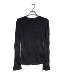 ISSEY MIYAKE（イッセイミヤケ）の古着「Seen Unseen AP TOP」｜ブラック