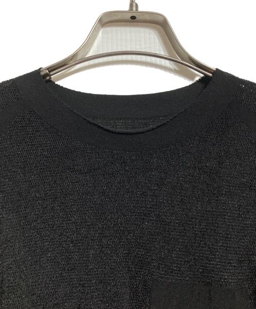 ISSEY MIYAKE（イッセイミヤケ）ISSEY MIYAKE (イッセイミヤケ) Seen Unseen AP TOP ブラック サイズ:2の古着・服飾アイテム