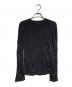 ISSEY MIYAKE（イッセイミヤケ）の古着「Seen Unseen AP TOP」｜ブラック