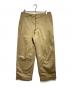 CIOTA（シオタ）の古着「WEAPON CHINO CLOTH PANT/ウェポンチノクロスパンツ」｜ベージュ