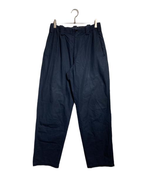 Y's（ワイズ）Y's (ワイズ) ワイドチノトラウザーパンツ/Wide-leg chino trousers ネイビー サイズ:3の古着・服飾アイテム