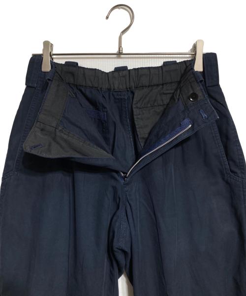 Y's（ワイズ）Y's (ワイズ) ワイドチノトラウザーパンツ/Wide-leg chino trousers ネイビー サイズ:3の古着・服飾アイテム