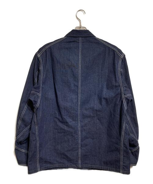 LEE（リー）LEE (リー) SCYE (サイ) UNITED ARROWS (ユナイテッドアローズ) トリプルコラボデニムカバーオール/Triple-collaboration denim jacket ネイビー サイズ:42の古着・服飾アイテム
