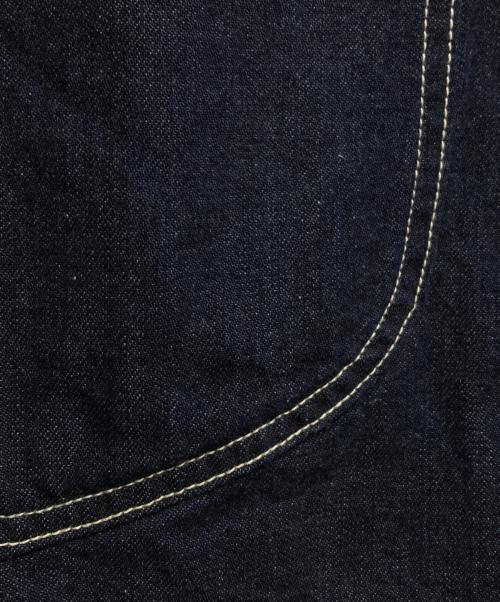 LEE（リー）LEE (リー) SCYE (サイ) UNITED ARROWS (ユナイテッドアローズ) トリプルコラボデニムカバーオール/Triple-collaboration denim jacket ネイビー サイズ:42の古着・服飾アイテム