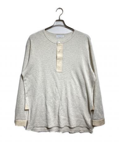 ヨウジヤマモトプールオム ワッフルヘンリーネック 中古・古着通販】Yohji Yamamoto pour homme (ヨウジヤマモト