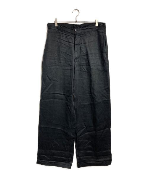 OLD JOE & Co.（オールドジョー）OLD JOE & Co. (オールドジョー) CINCH BACK WELT-POCKET TROUSER/シンチバックウェルトポケットトラウザーズ ブラック サイズ:36の古着・服飾アイテム